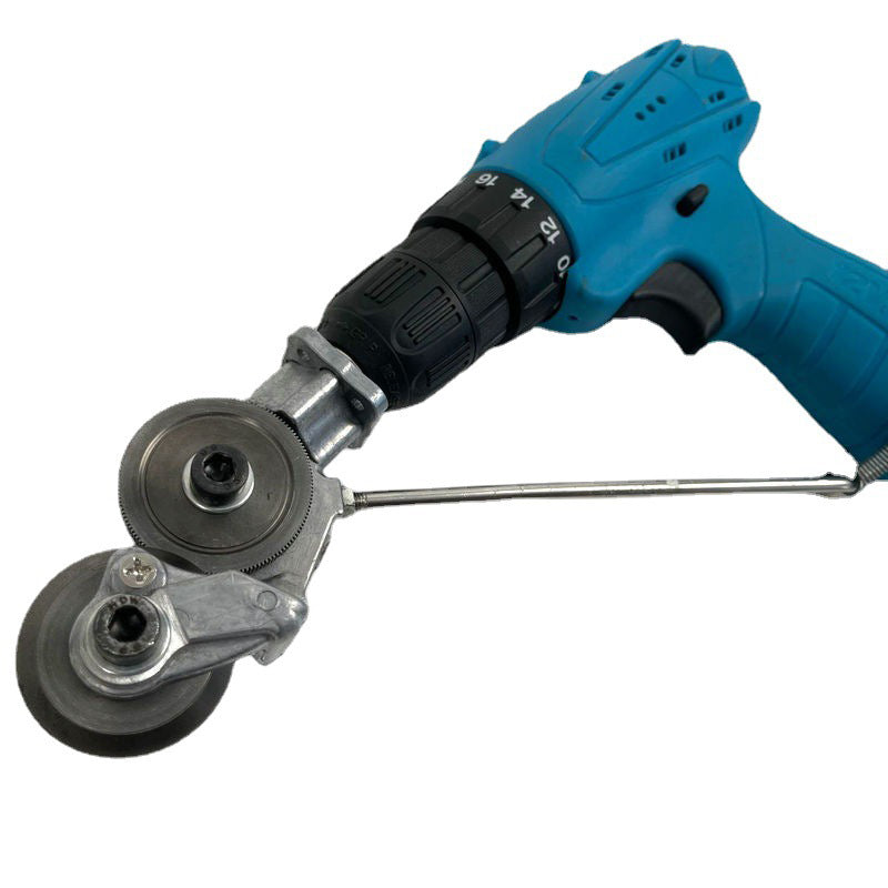 ⚒️Elektrische Bohrmaschine Schere Anbauschneider Nibbler