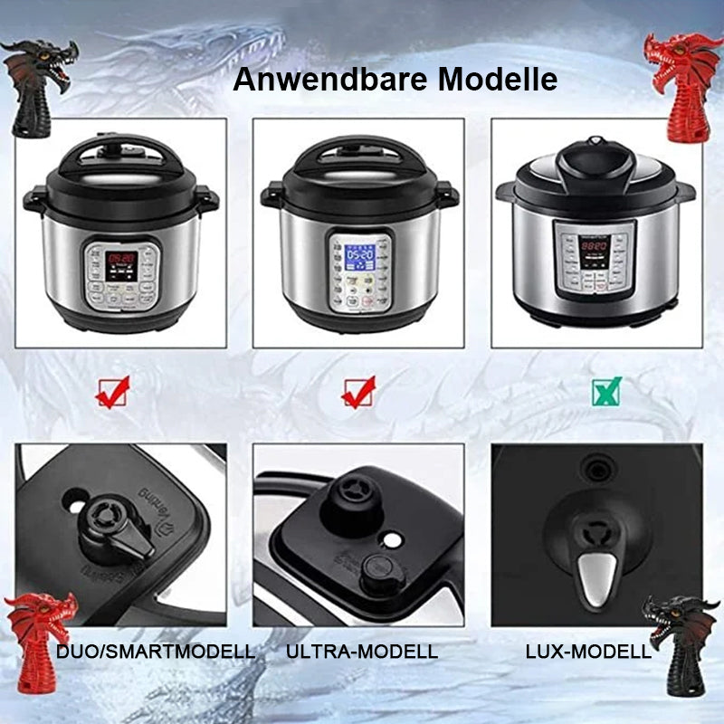 Feuerdrachen-Dampffreigabe-Zubehör