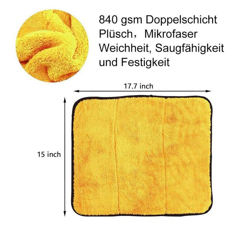 Professionellen Autopflege Reinigungstücher, 2er im Set