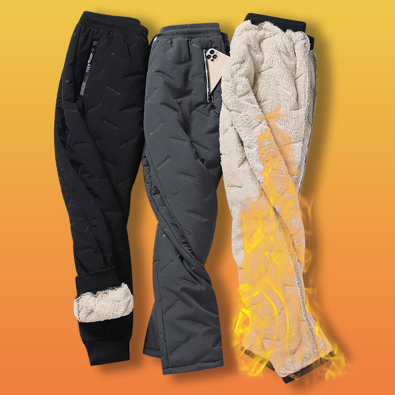🔥Schlussverkauf - 50 % Rabatt🔥Verdickte lässige warme Fleece-Jogginghose