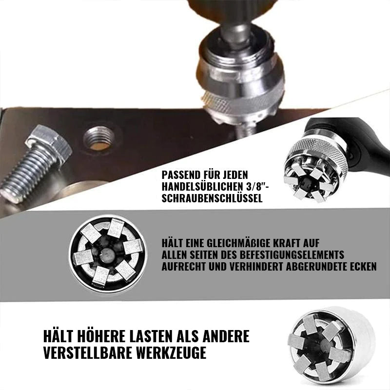 🔥BIS ZU 50 % RABATT🔥Elektrische Bohrmaschine magische Universalsteckdose👍