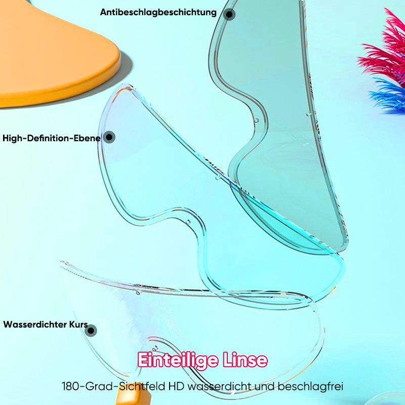 HD großem Rahmen wasserdicht und beschlagfrei Schwimmbrille🥽