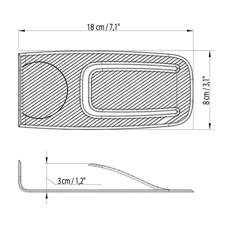 Einfache multifunktionale Türfeile