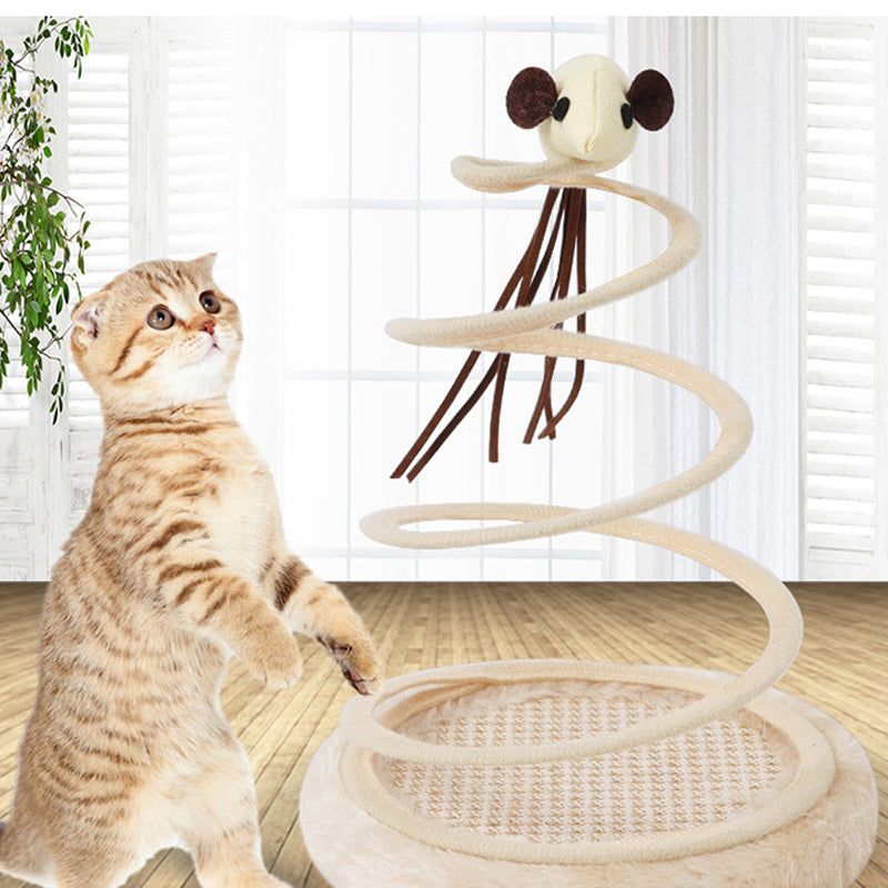 Plüsch Spiraldraht Federscheibe Spielzeug