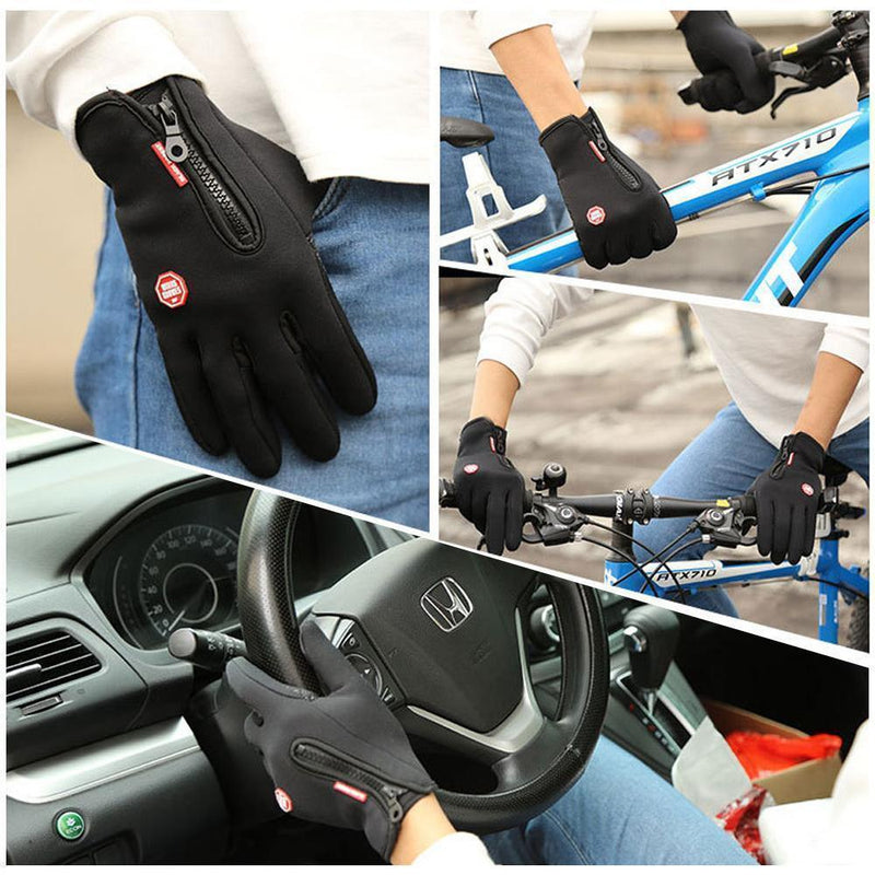 Tendaisy Warm Thermal Cycling Running Driving Gloves