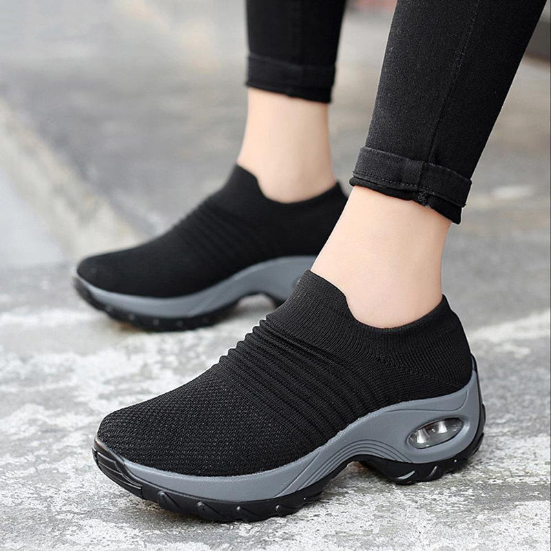 Atmungsaktive Luftpolster Schuhe Super Weiche Outdoorschuhe