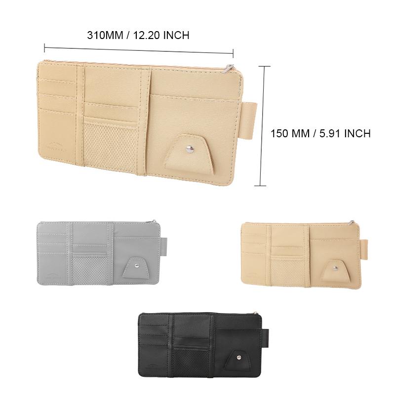 😮Alle-in-Ein Auto Sonnenblende Organisator👍