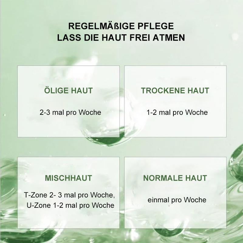 ✨2023 Heißer Verkauf - Porenlose Tiefenreinigungs-Grüntee-Maske