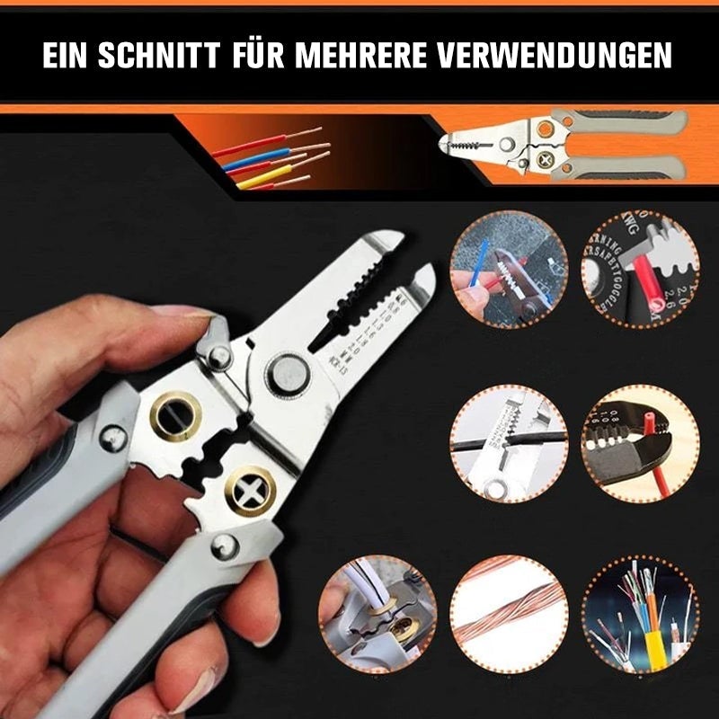Multifunktionale Drahtspaltzange
