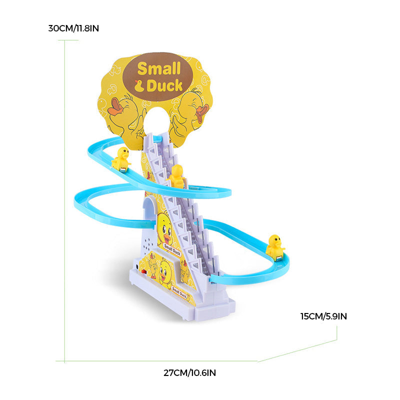 🌞Elektrische Enten Slide Track mit Licht und Musik🌞