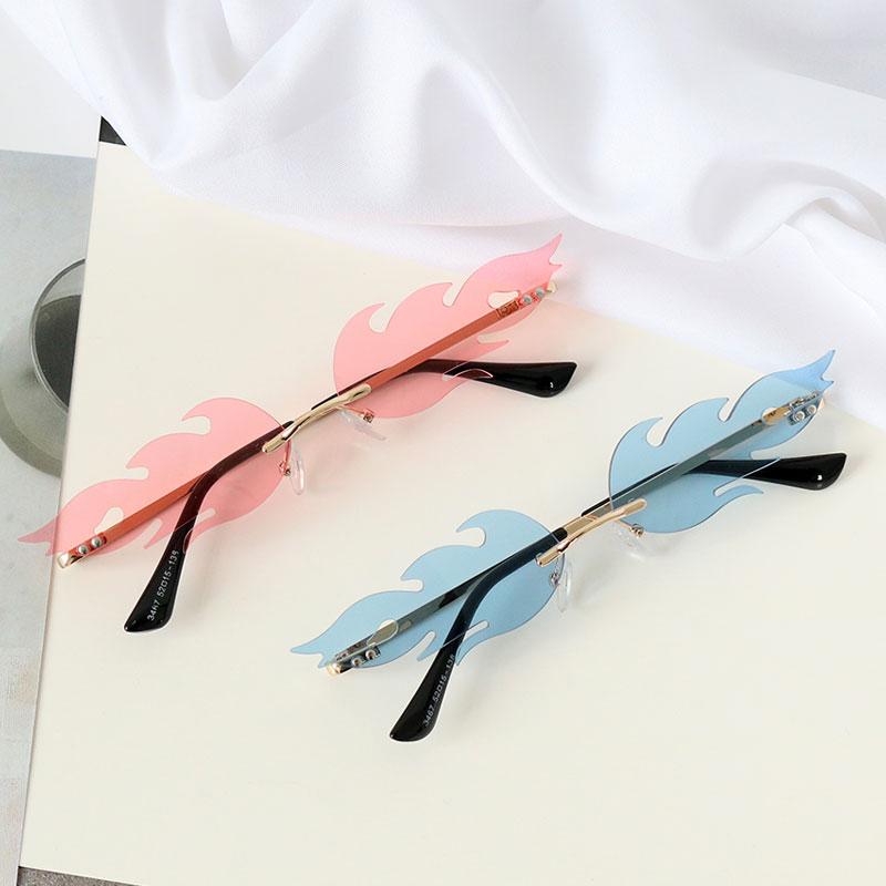 Rahmenlose Sonnenbrille