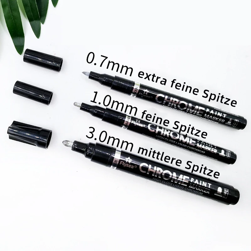 🖊Flüssiger Spiegelchrommarkierstift🖊