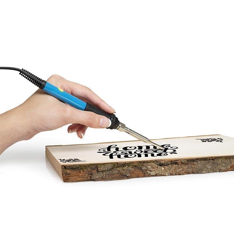 Professionelles Brandmalerei-Set mit Holzfeuerung