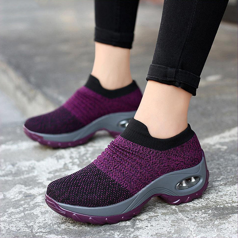 Atmungsaktive Luftpolster Schuhe Super Weiche Outdoorschuhe