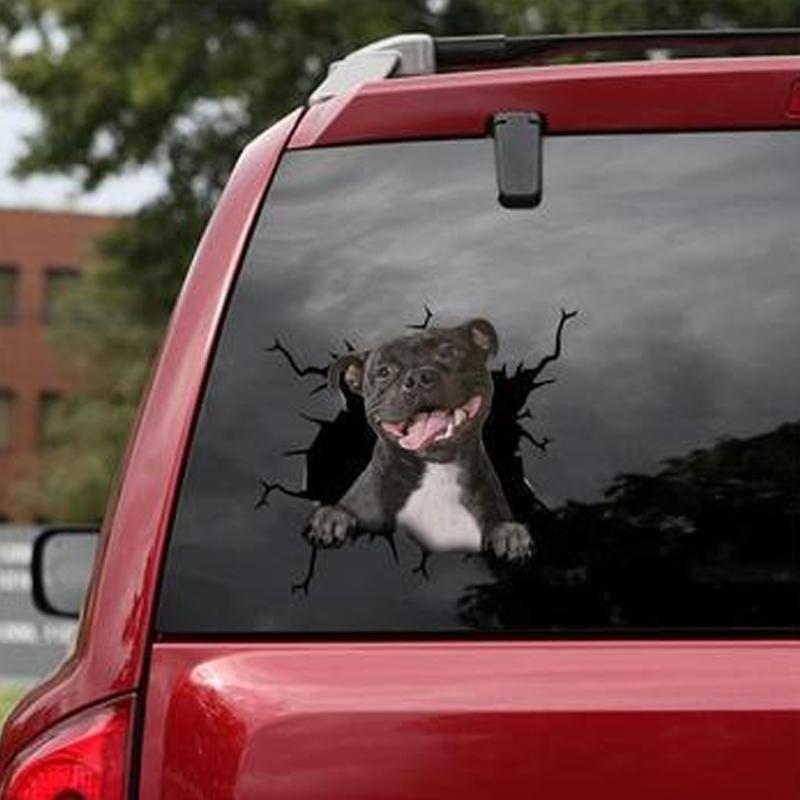 Auto Fenster Hund Aufkleber