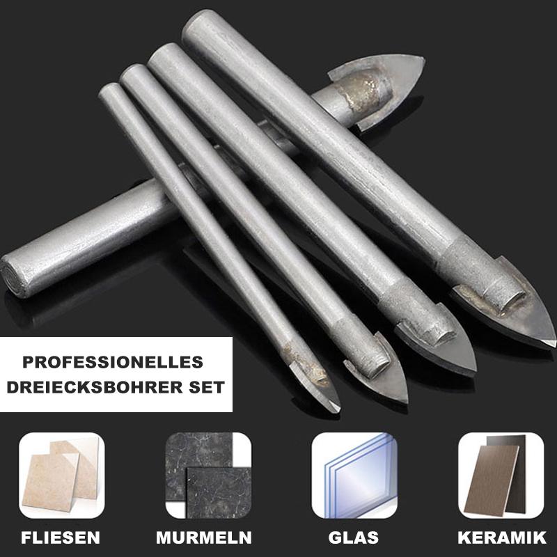 Professionelles Dreiecksbohrer Set