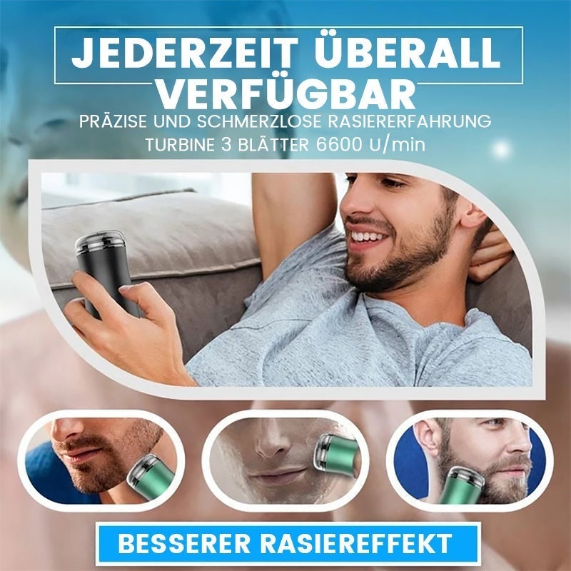 ✨50% Rabatt✨Waschbarer Elektrorasierer im Taschenformat