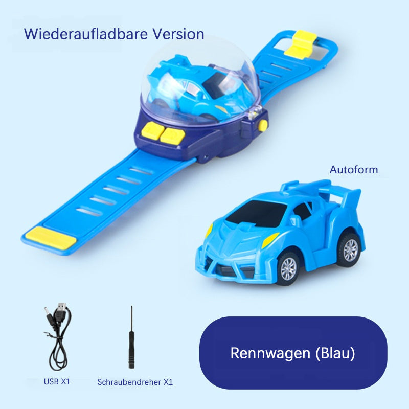 Elektrisches Spielzeugauto mit Fernbedienung per Uhr