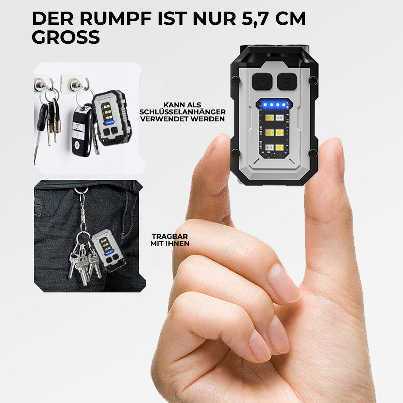 Leistungsstarke Mini-Taschenlampe