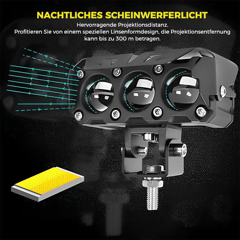 ✨Motorrad fahrende LED-Zusatzscheinwerfer✨