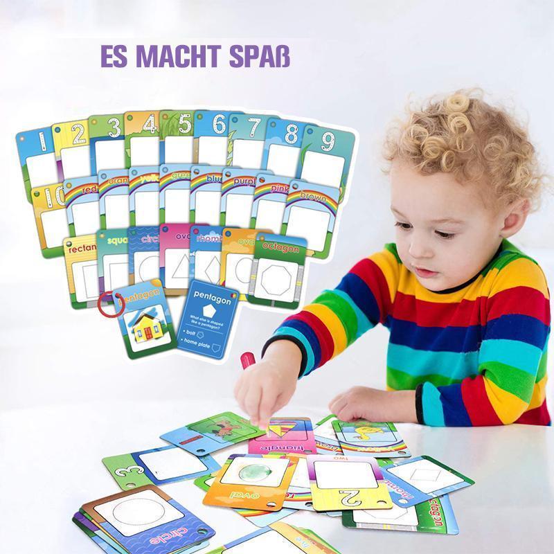 Graffiti-Zeichen Karten Für Kinder Malen Malbuch