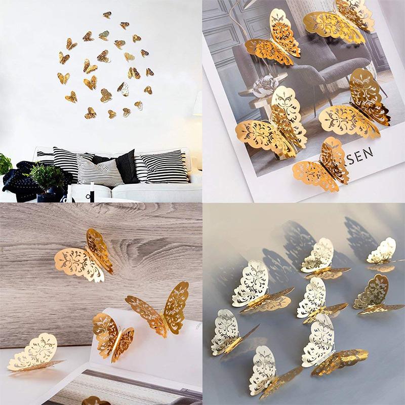 3D Wanddeko Wandsticker(12 St.)