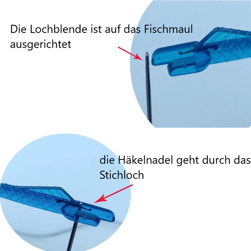 Nadeleinfädler vom Fischtyp