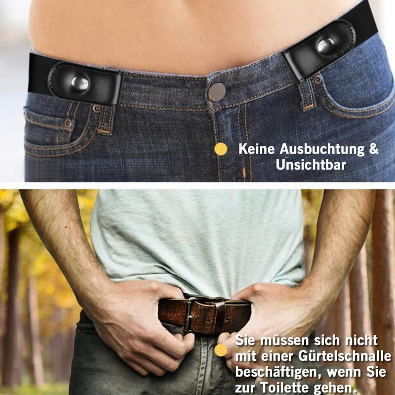💥Super Elastischer Schnallenfreier Gürtel für Damen und Herren💫