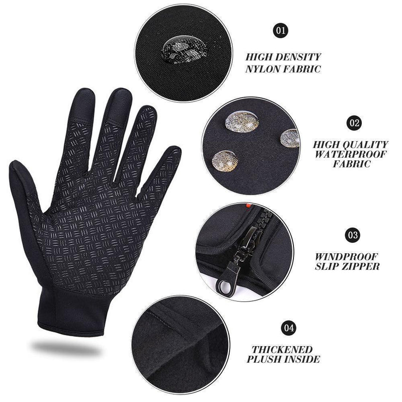 Tendaisy Warm Thermal Cycling Running Driving Gloves