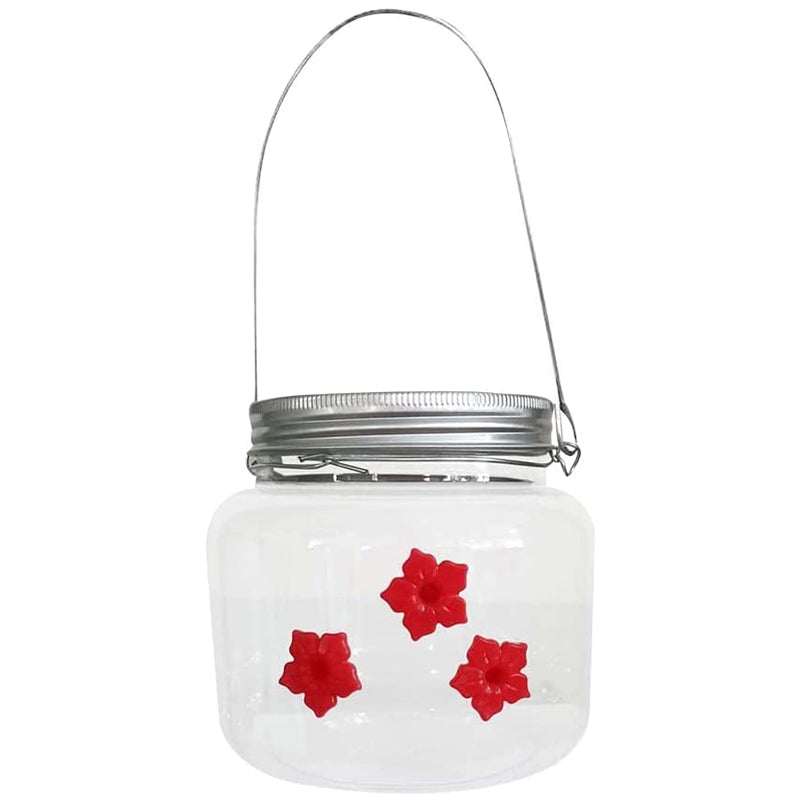 Wunderschöne Einmachglas Kolibri-Futterstation