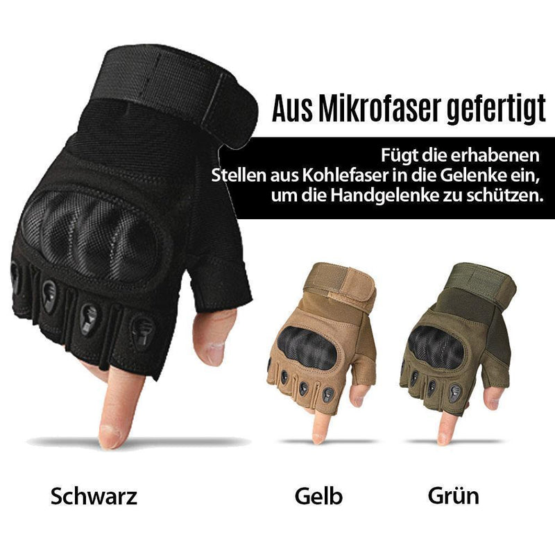 Taktische Handschuhe Fingerless Rutschfeste Halbe Fingerhandschuhe