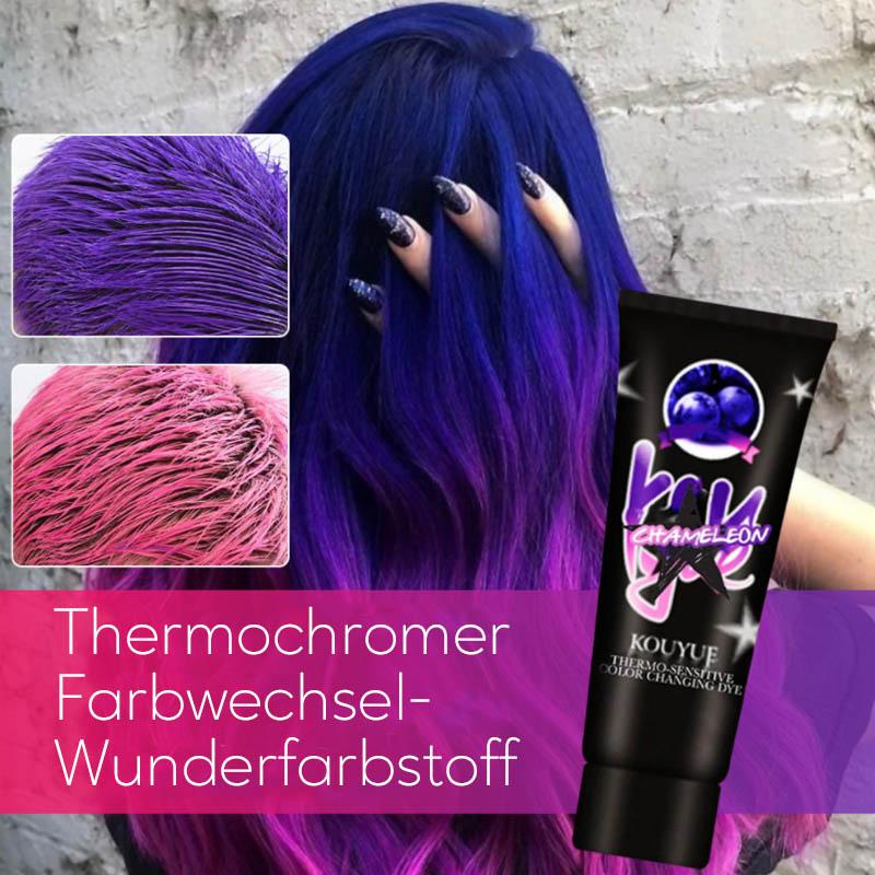 Thermochromer Farbwechsel- Wunderfarbstoff
