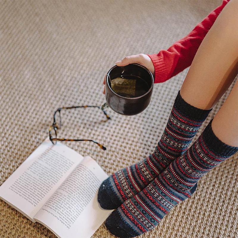 Unisex Nordischen Stil Socken