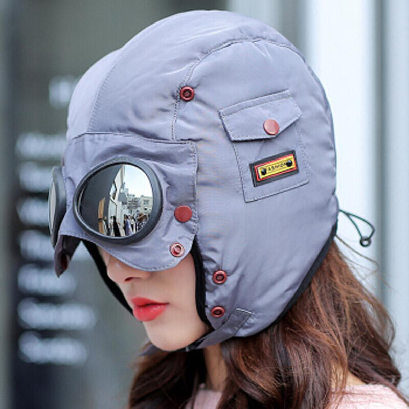 Winter warme Lokomotive Reiten Hut