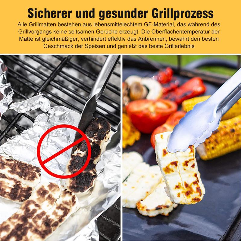 Antihaft BBQ Grillmatten mit Schneidebox