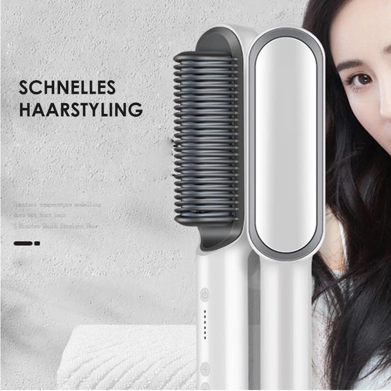 🎁Aktion zum Muttertag-50 % RABATT🎁Negativ-Ionen-Haarglätter Stylingkamm