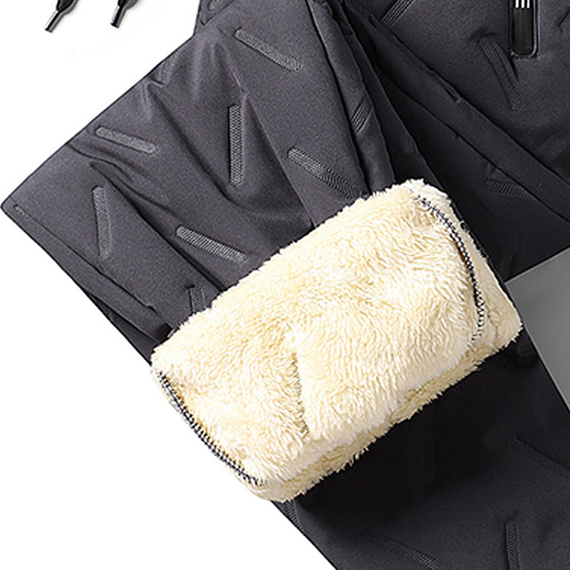 🔥Schlussverkauf - 50 % Rabatt🔥Verdickte lässige warme Fleece-Jogginghose