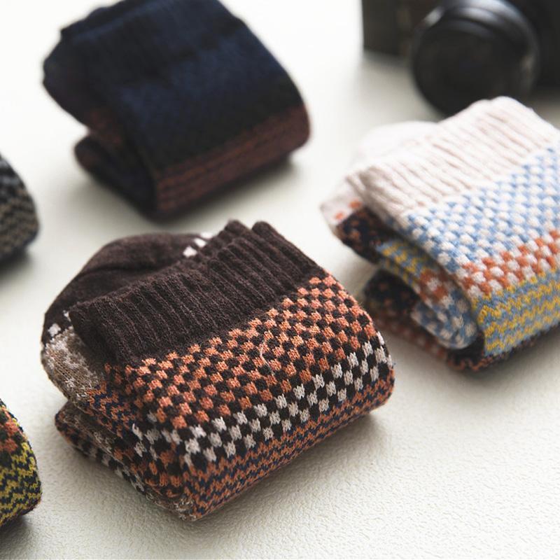 Unisex Nordischen Stil Socken