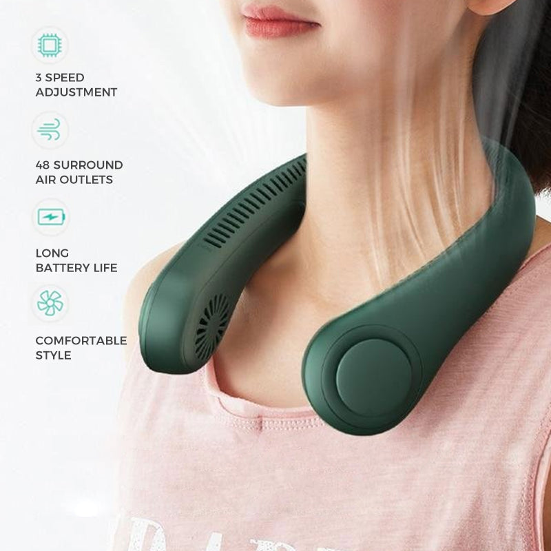 ✨2023 Neuer tragbarer Halsventilator