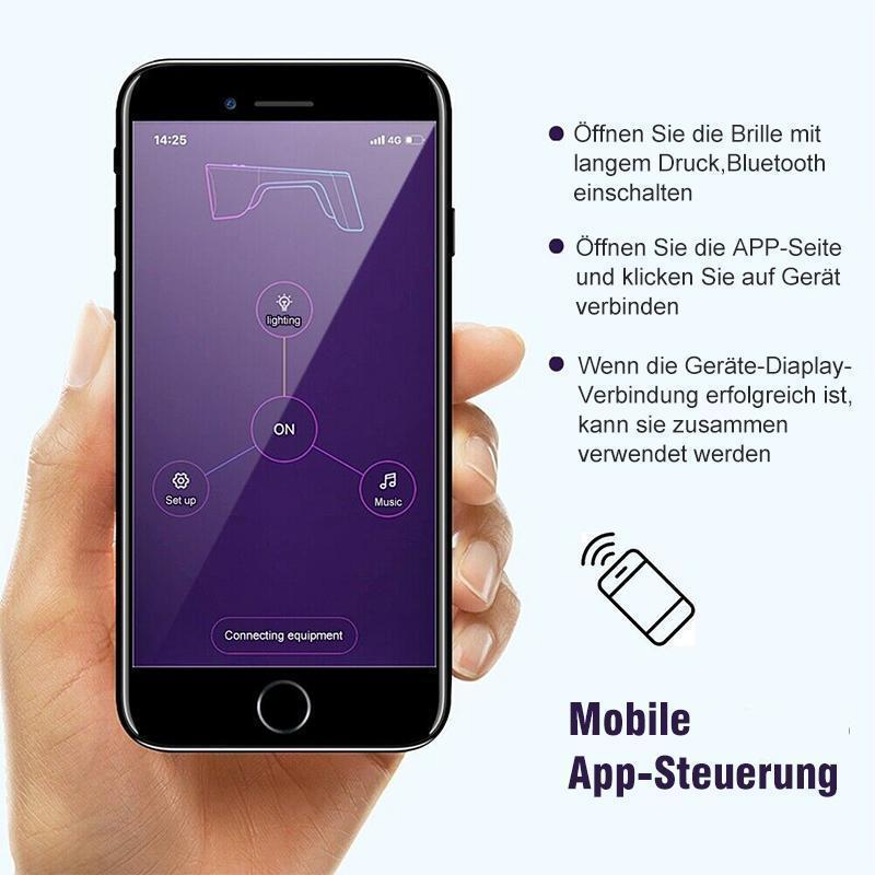 Coole leuchtende LED- Gläser Party