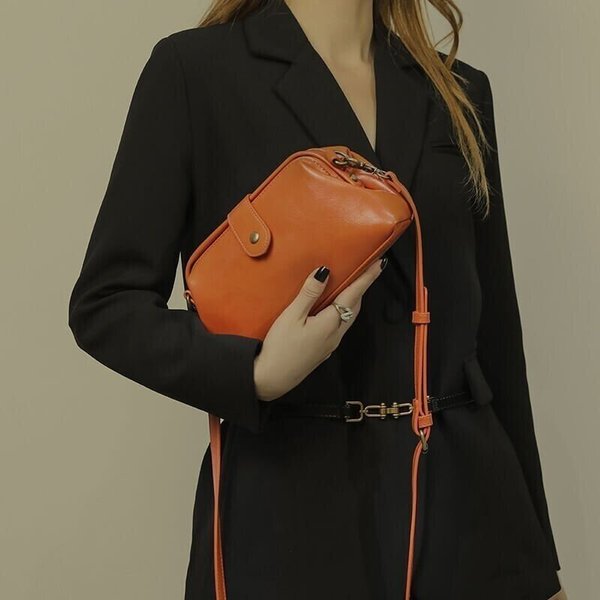 Vintage handgemachte Ledertasche