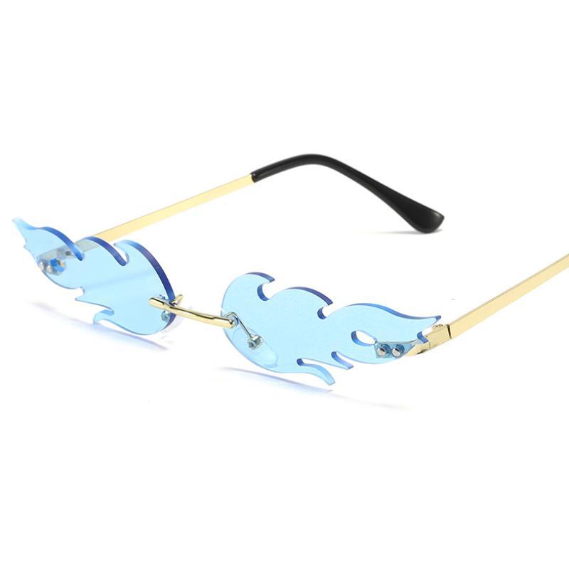 Rahmenlose Sonnenbrille