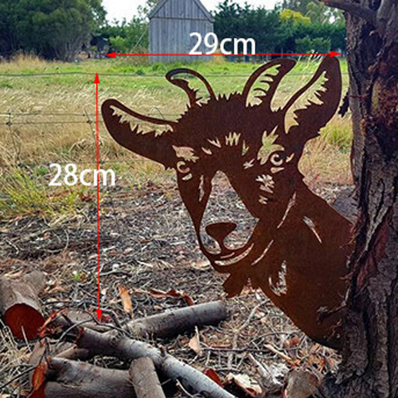 Bauerhof Metall Kunst Außendekoration