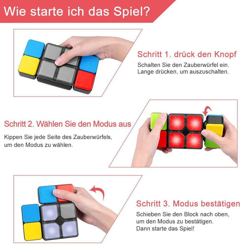 Der elektronische Musik-Zauberwürfel---Puzzle-Spiel für Kinder und Erwachsene