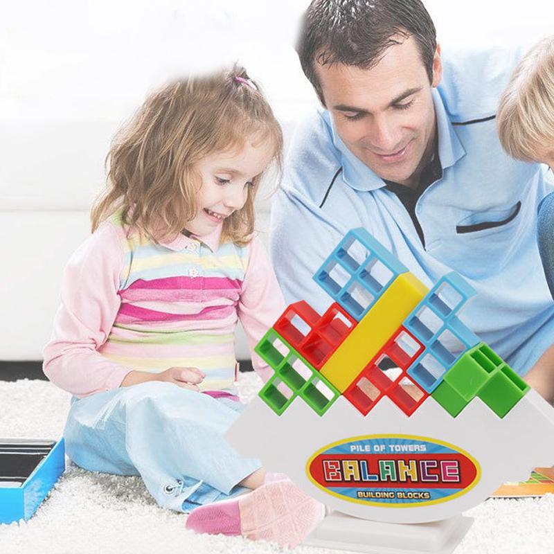 🔥👨‍👩‍👧‍👦Schaukelstapel hoch Kinder-Balance-Spielzeug