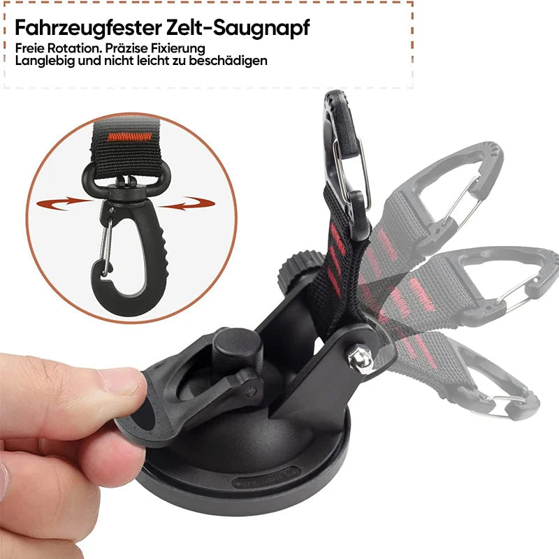 🔥Robuster Vakuum-Saugnapf mit Haken🔥