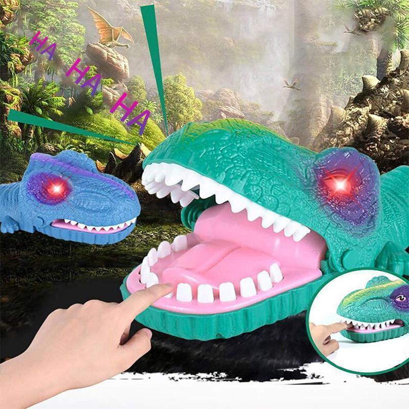 Verrückte Dinosaurier LED Zähne Spiel Spielzeug