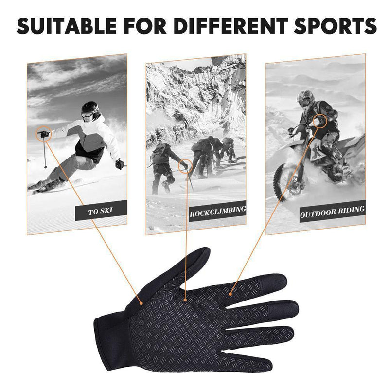 Tendaisy Warm Thermal Cycling Running Driving Gloves