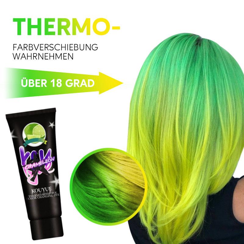 Thermochromer Farbwechsel- Wunderfarbstoff