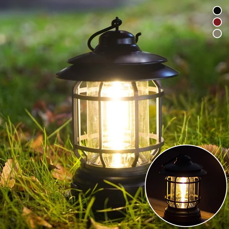 💫💫Tragbare Retro Camping Lampe